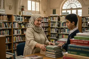        كتبة المكتبات       